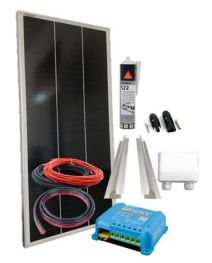 Solarset-5 1x170Watt +Victron sm.mppt 75/10