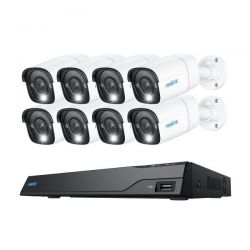 Reolink NVS16-12MB8, slimme 12MP PoE beveiligingsset