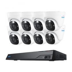Reolink NVS16-12MD8, 12MP PoE beveiligingsset
