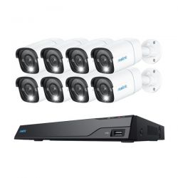 Reolink NVS16-8MB8, slimme 4K UHD PoE  met 4TB HDD 