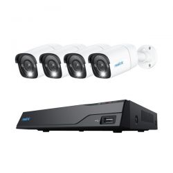 Reolink NVS8-12MB4, slimme 12MP PoE beveiligingsset 