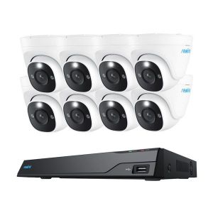 Reolink NVS16-8MD8, slimme 8 MP PoE beveiligingsset 