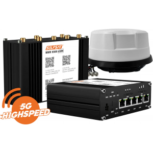 Selfsat MWR 5560 eSIM 5G met Panorama Antenne