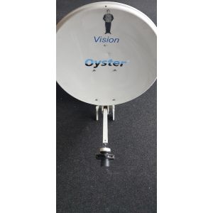 Oyster 65 cm schaal + Elevatie arm + LNB arm + LNB