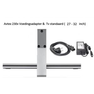 Avtex 230v Voedingsadapter & Tv Standaard 27-32 Inch)