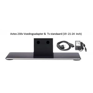 Avtex 230v Voedingsadapter & Tv Standaard (19 -21-24 Inch)