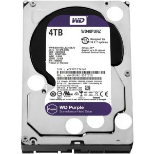 Western Digital Purple HDD 4000GB (4TB) SATA III