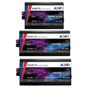 Alden Sinus omvormer 5 in 1 met SMART-FI 3 varianten