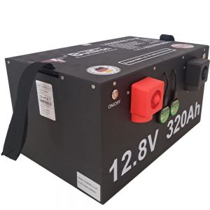 Bulltron 12V 350 Ah Polar Lithium accu onder de stoel