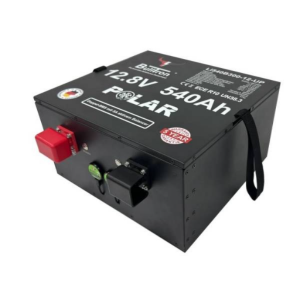 Bulltron 12V 540 Ah Polar Lithium accu onder de stoel