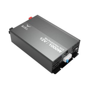 BullTron Omvormer 1000W-12V/230V Automatisch