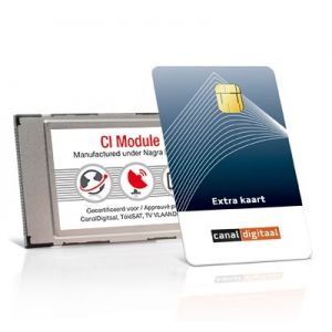Canal Digitaal CI module met extra smartcard