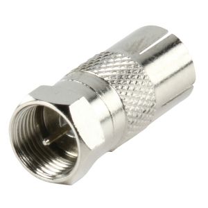 IEC Female / F-adapter Male