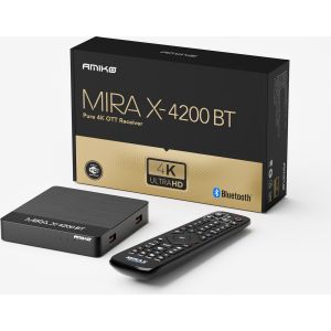 Amiko MiraX HiS-4200 Bluetooth Linux Mediastreamer 4K Ultra HD