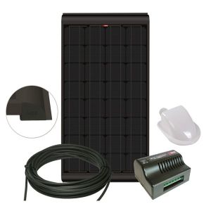 NDS KPB185WP Zonnepaneel Black 185W SET + Suncontrol MPPT