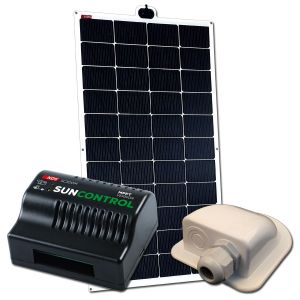 NDS SOLARFLEX EVO 150W Flex Zonnepaneel Set +SC300M KPE150WP