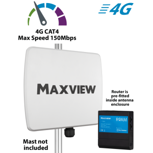 Maxview Roam Basecamp Portable Wifi 4G Systeem