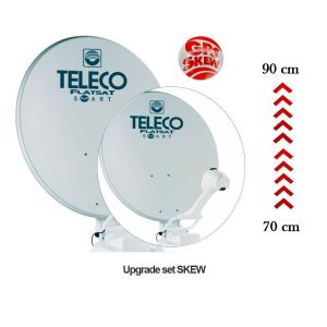 Teleco Upgrade Set SKEW 70cm Naar SKEW 90cm