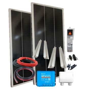 Solarset-6 2x170Watt +Victron MPPT 100/20