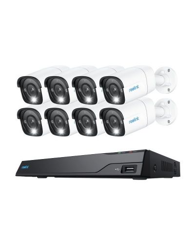 Reolink NVS16-12MB8, slimme 12MP PoE beveiligingsset
