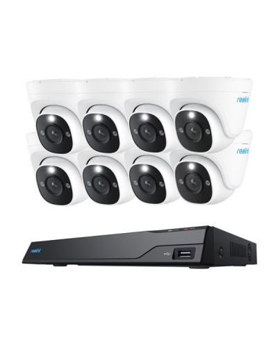 Reolink NVS16-12MD8, 12MP PoE beveiligingsset