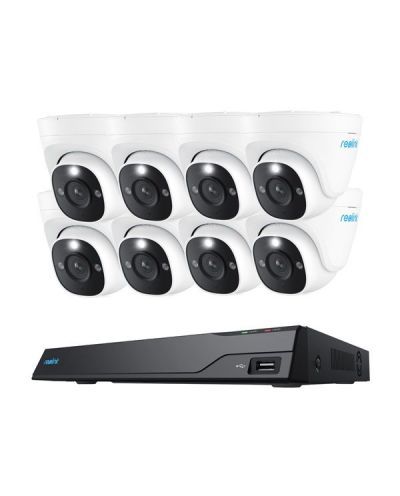 Reolink NVS16-8MD8, slimme 8 MP PoE beveiligingsset 
