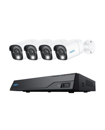 Reolink NVS8-12MB4, slimme 12MP PoE beveiligingsset 