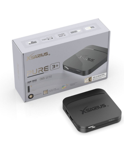 Xsarius Pure 3+ UHD - 4K Android 11 Media Player