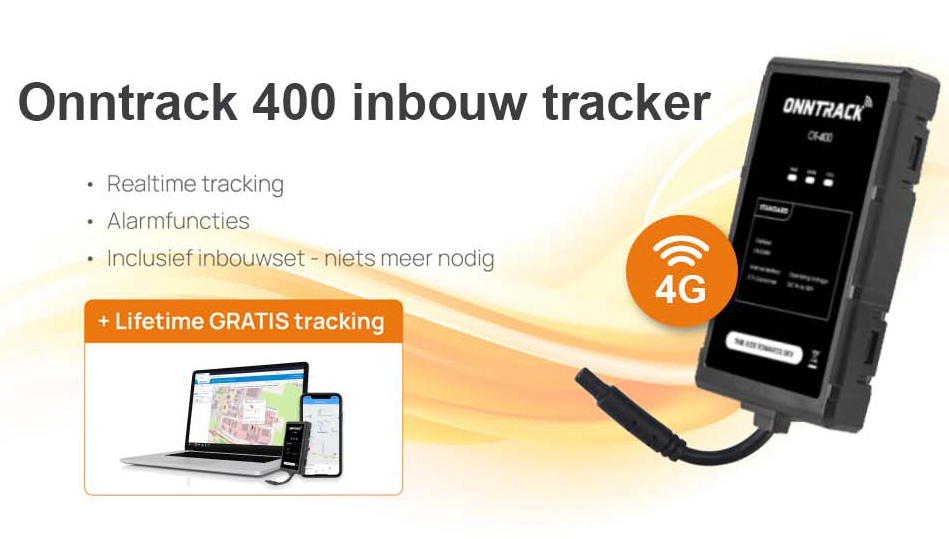 udsende Spiritus Wedge Onntrack 400 GPS tracker | Ziezotec.nl