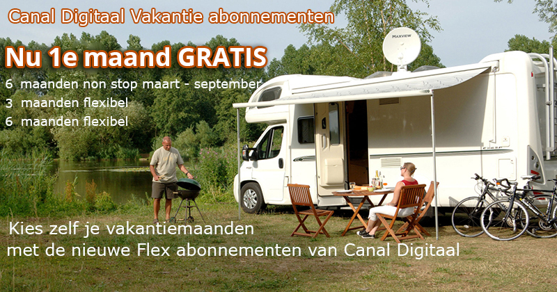 Canal Digitaal vakantie abonnementen