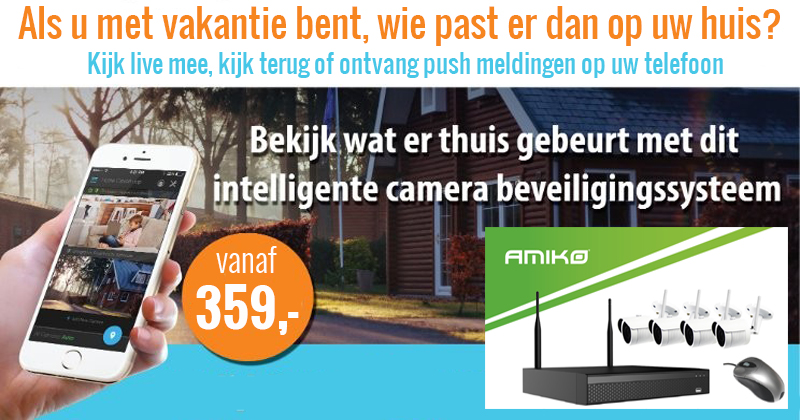 Amiko camera beveiliging