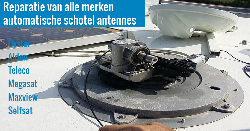 Reparatie automatische schotel antenne